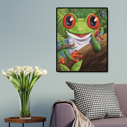 Frog - Full Square Drill Diamond Painting 40*50CM