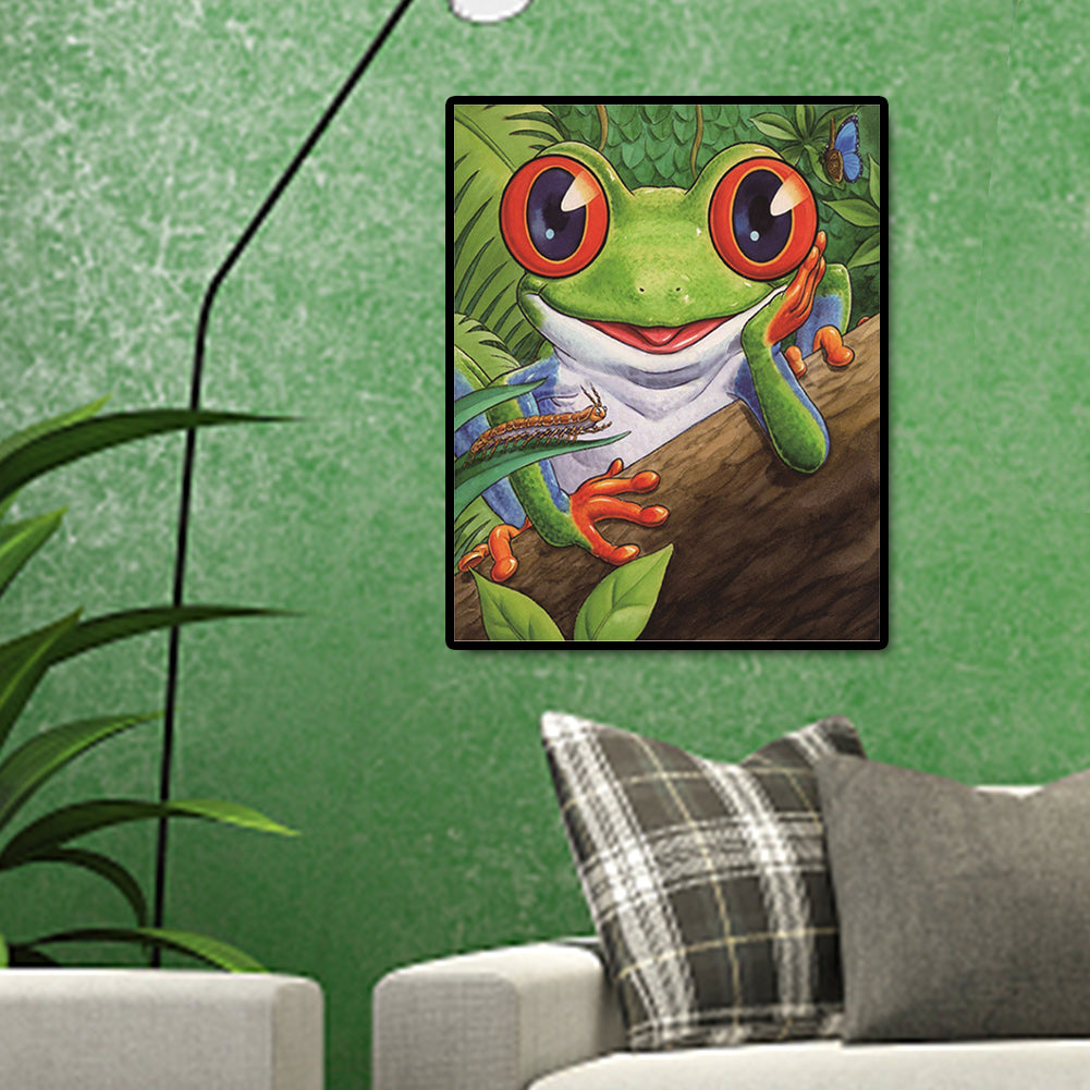 Frog - Full Square Drill Diamond Painting 40*50CM