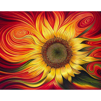 Sunflower - Full Square Drill Diamond Painting 50*40CM