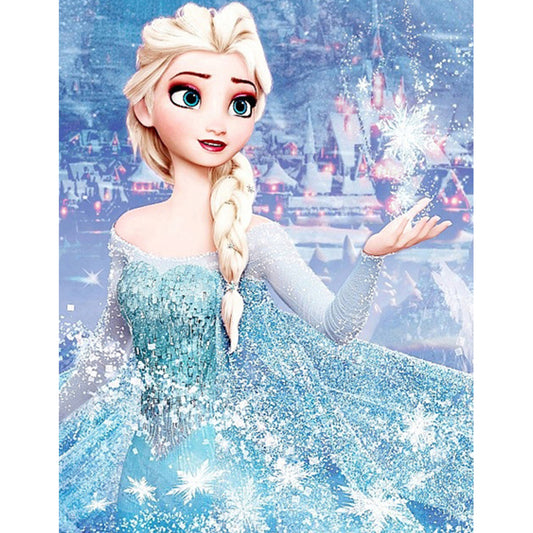 Snow Princess - Full Square Drill Diamond Painting 40*50CM