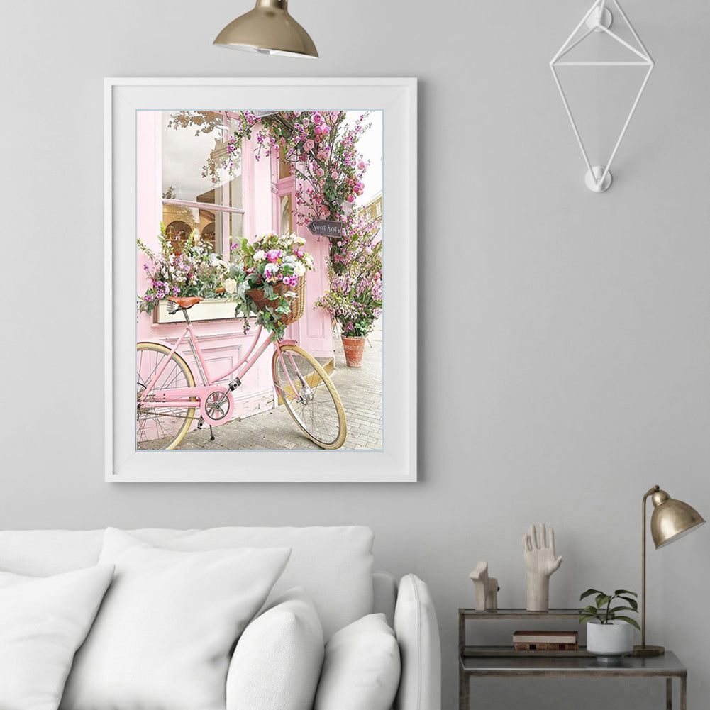 Bicycle - Full Square Drill Diamond Painting 40*50CM