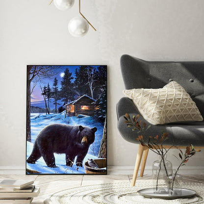 Bear - Full Round Drill Diamond Painting 30*40CM