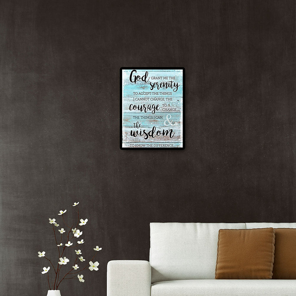 Letter - Full Square Drill Diamond Painting 40*50CM