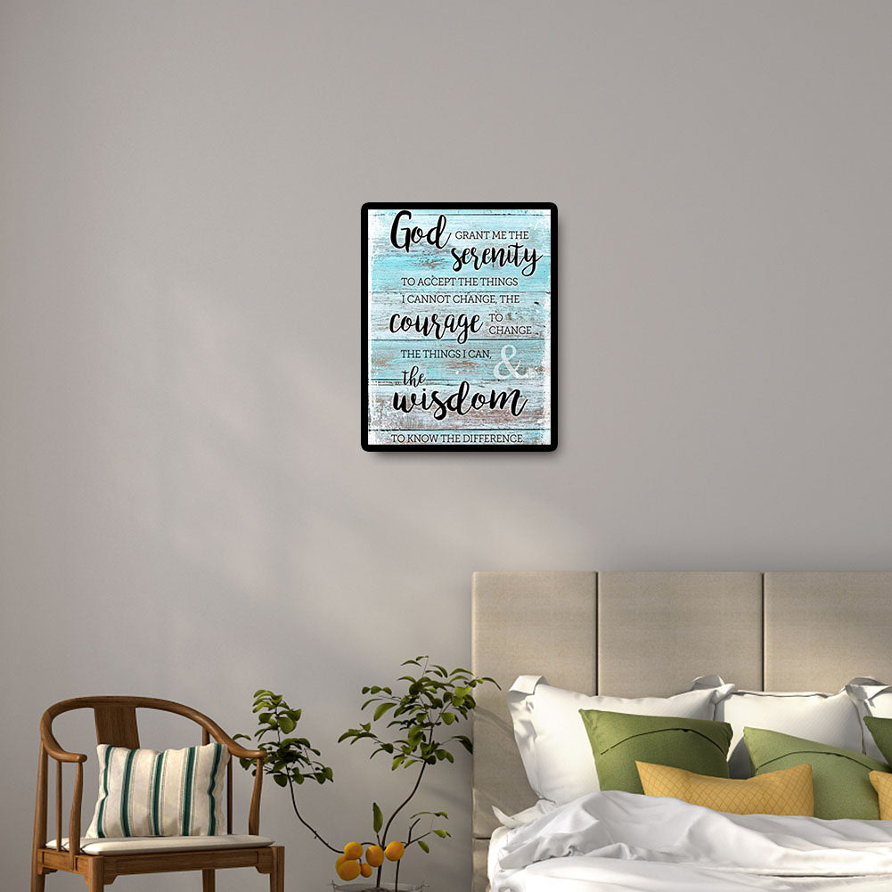 Letter - Full Square Drill Diamond Painting 40*50CM