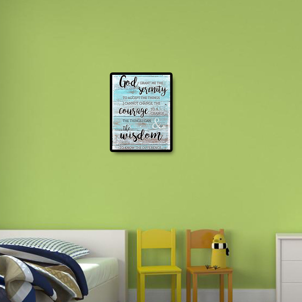 Letter - Full Square Drill Diamond Painting 40*50CM