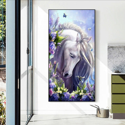 Horse - Special Shaped Drill Diamodn Painting 45*85CM