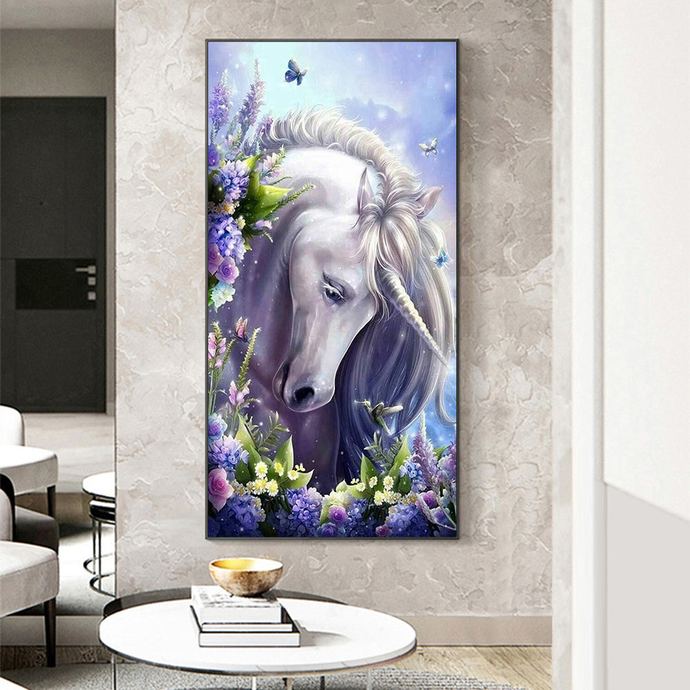 Horse - Special Shaped Drill Diamodn Painting 45*85CM