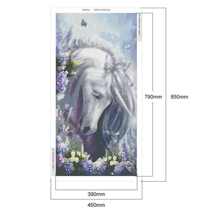 Horse - Special Shaped Drill Diamodn Painting 45*85CM