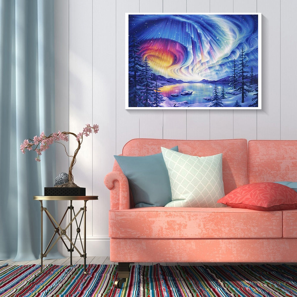 Aurora - Full Square Drill Diamond Painting 50*40CM