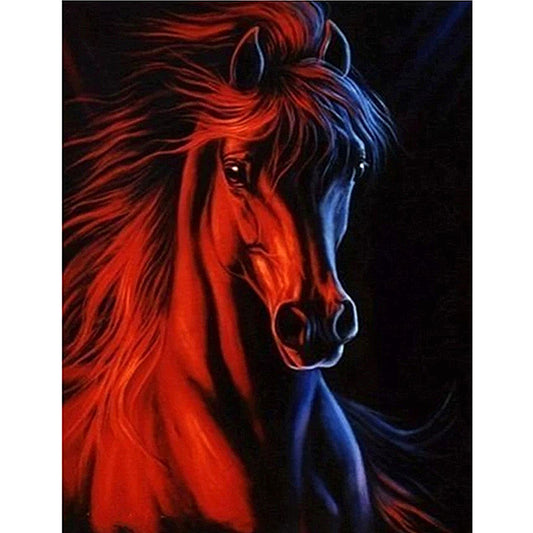 Horse - Full Round Drill Diamond Painting 40*50CM