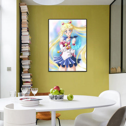 Sailor Moon - Full Round Drill Diamond Painting 30*40CM