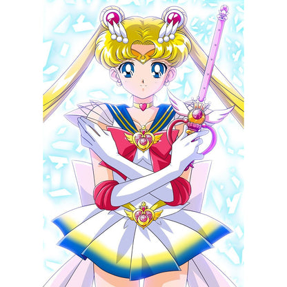 Sailor Moon - Full Round Drill Diamond Painting 30*40CM