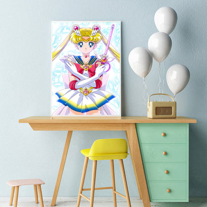 Sailor Moon - Full Round Drill Diamond Painting 30*40CM