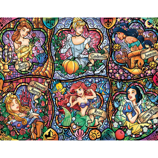 Princesses - Full Square Drill Diamond Painting 50*40CM