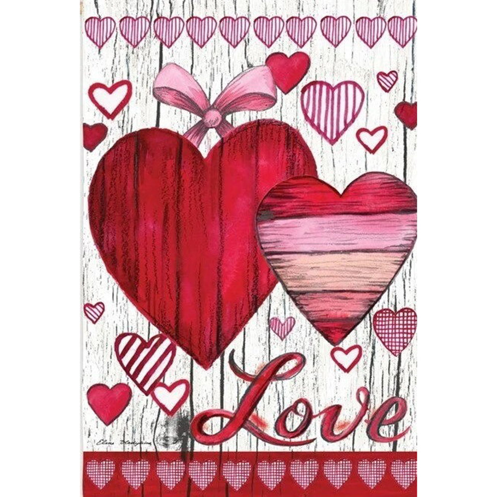 Love - Full Round Drill Diamond Painting 30*40CM