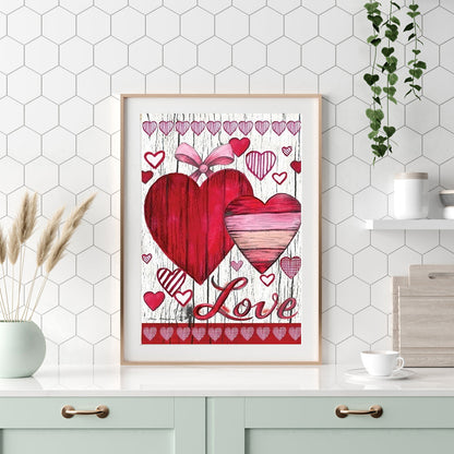 Love - Full Round Drill Diamond Painting 30*40CM