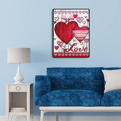 Love - Full Round Drill Diamond Painting 30*40CM