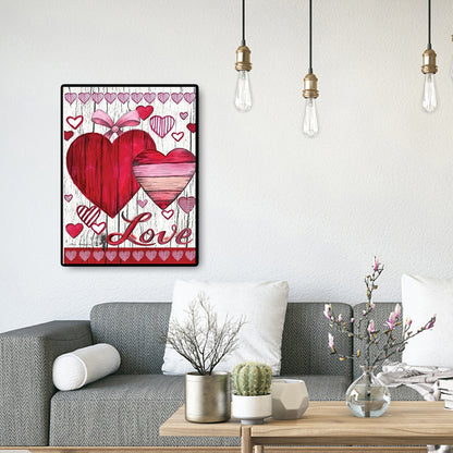 Love - Full Round Drill Diamond Painting 30*40CM