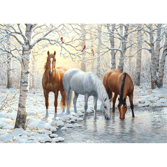 Animal - Full Square Drill Diamond Painting 50*40CM