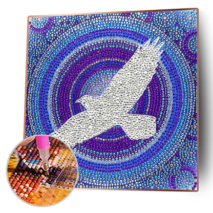 Flying Doves - Special Shaped Drill Diamodn Painting 30*30CM