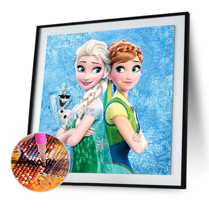 Ice Princess - Full Round Drill Diamond Painting 30*30CM