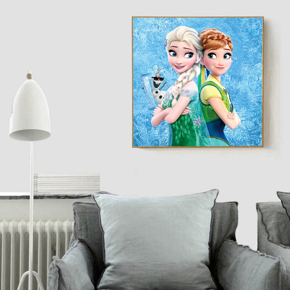 Ice Princess - Full Round Drill Diamond Painting 30*30CM