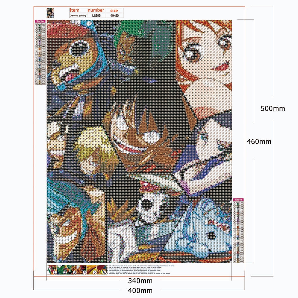 Cartoon - Full Round Drill Diamond Painting 40*50CM