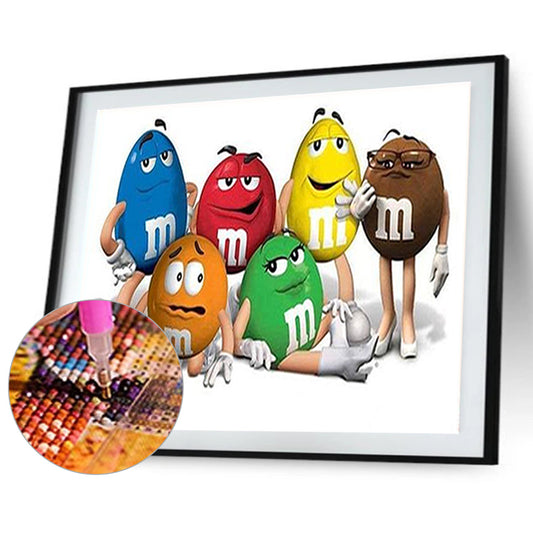 Chocolate Beans - Full Round Drill Diamond Painting 40*30CM