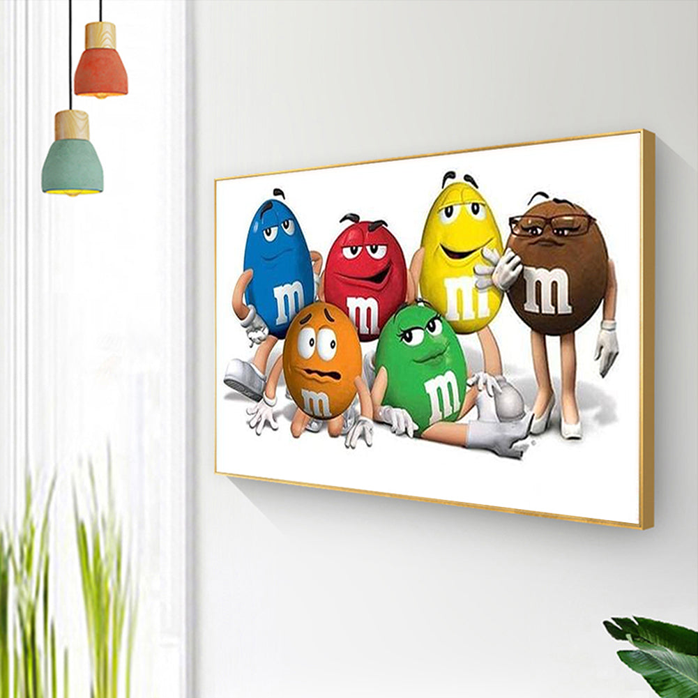 Chocolate Beans - Full Round Drill Diamond Painting 40*30CM