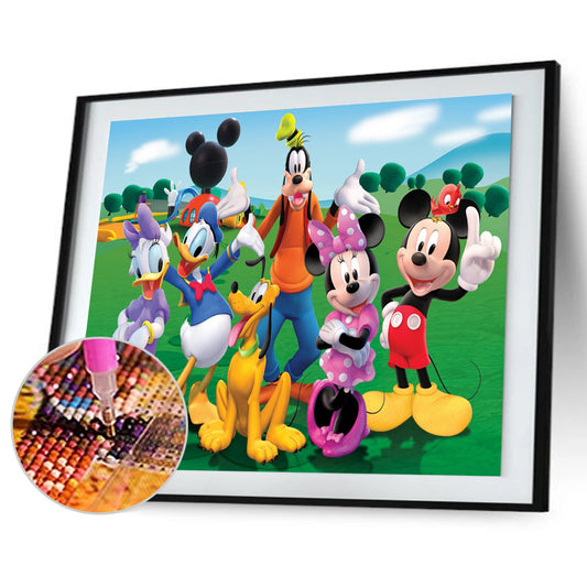 Mouse Duck - Full Round Drill Diamond Painting 50*40CM