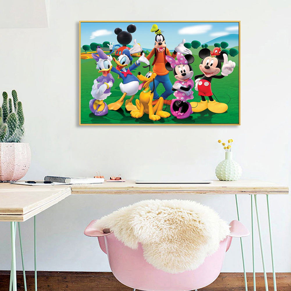 Mouse Duck - Full Round Drill Diamond Painting 50*40CM
