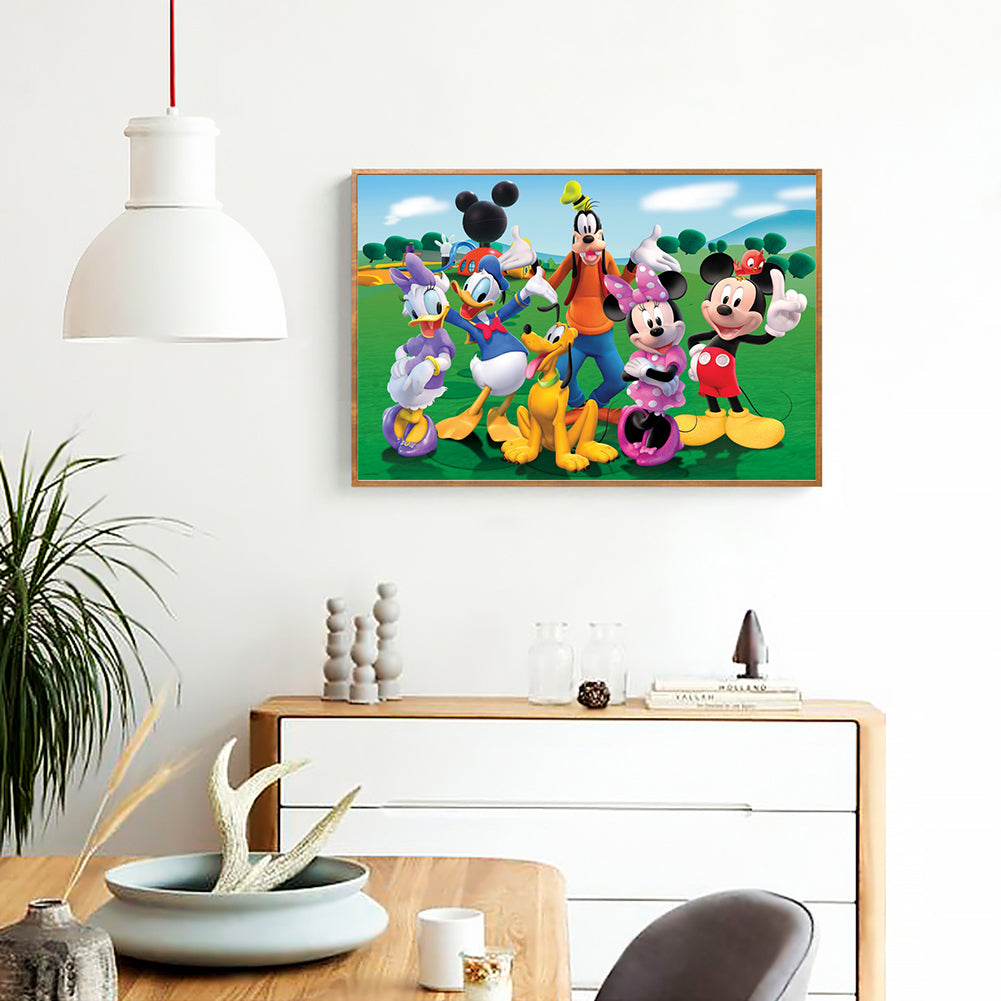 Mouse Duck - Full Round Drill Diamond Painting 50*40CM