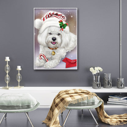 Dog - Full Round Drill Diamond Painting 30*40CM