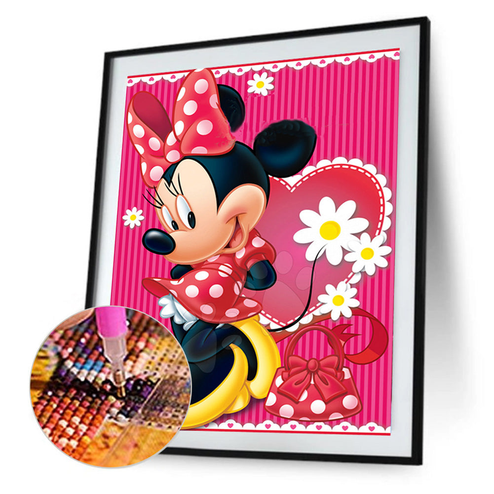 Mouce - Full Round Drill Diamond Painting 30*40CM