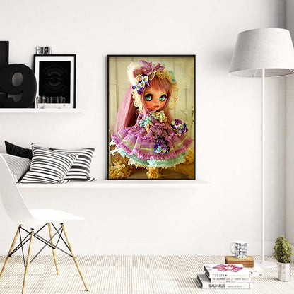 Doll - Full Round Drill Diamond Painting 30*40CM