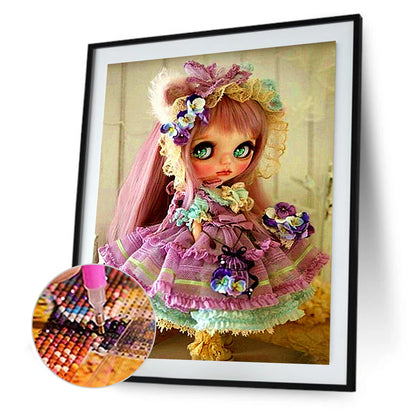 Doll - Full Round Drill Diamond Painting 30*40CM