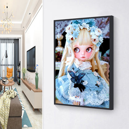 Doll - Full Round Drill Diamond Painting 30*40CM
