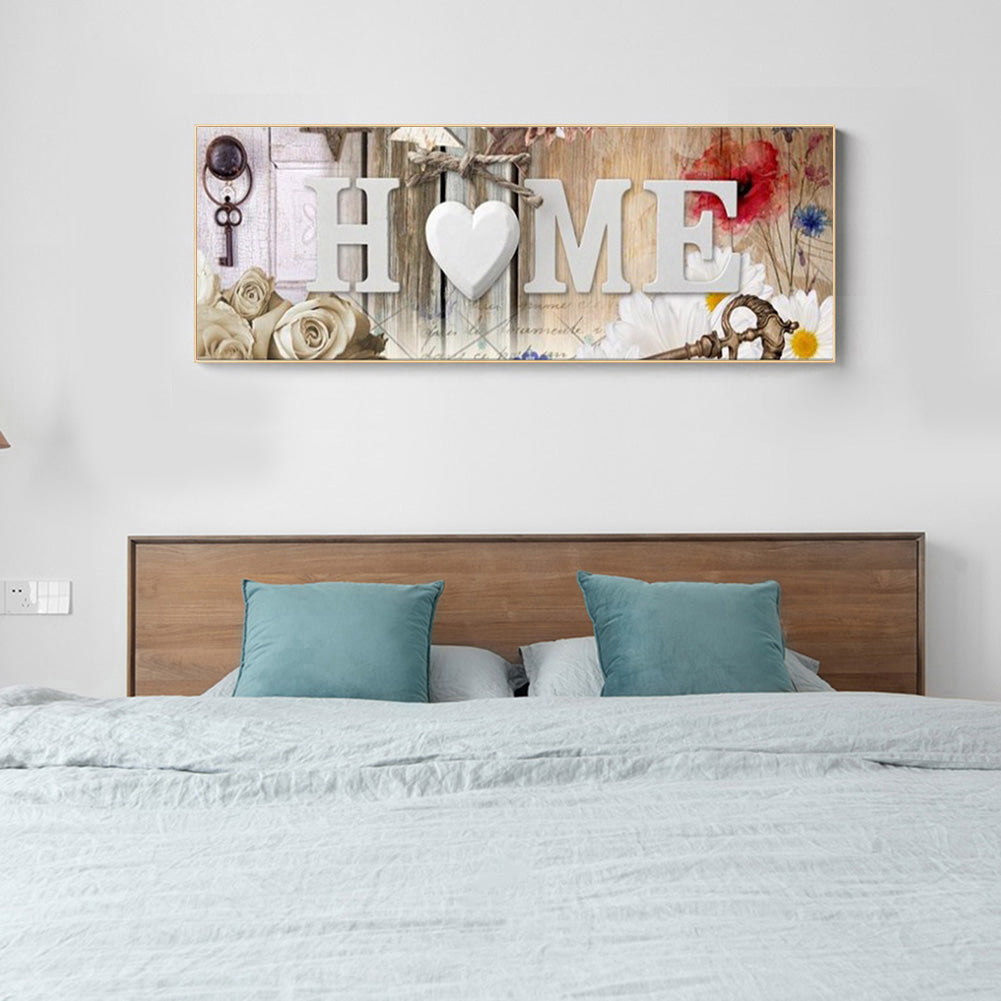 Home - Full Round Drill Diamond Painting 60*25CM