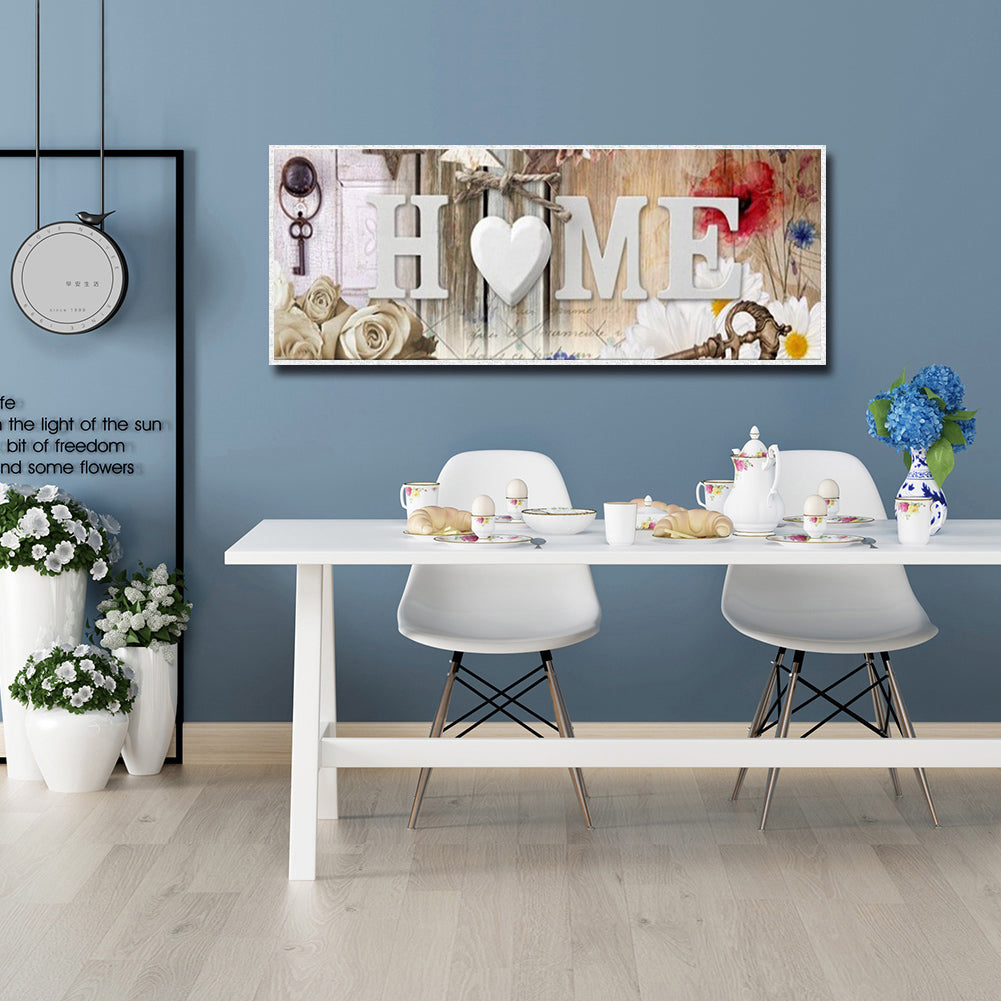 Home - Full Round Drill Diamond Painting 60*25CM