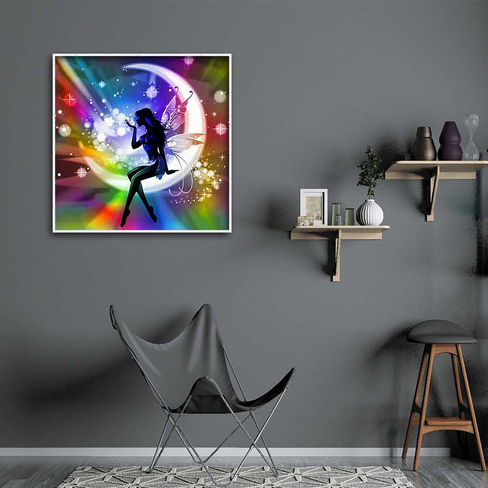 Spirits Moon - Full Round Drill Diamond Painting 30*30CM