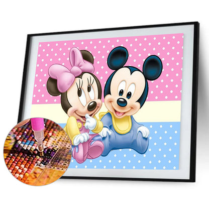 Mouse - Full Round Drill Diamond Painting 40*30CM