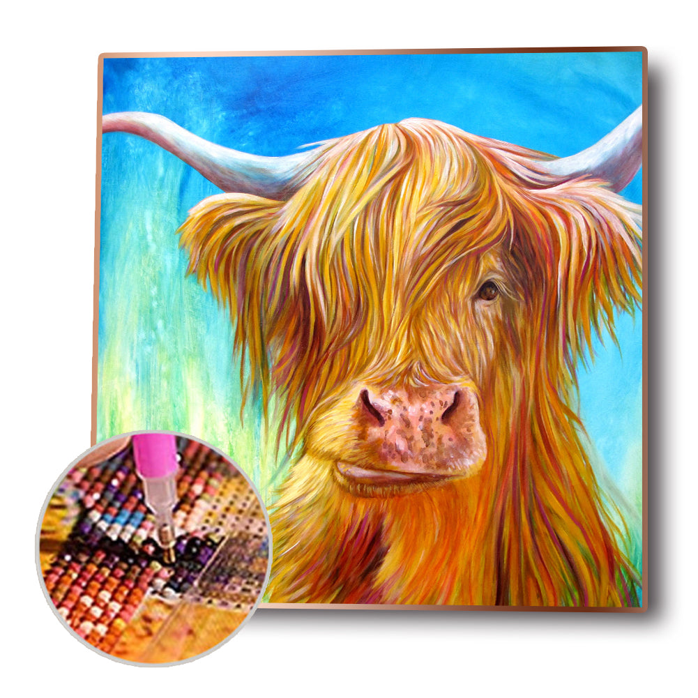 Yak - Full Round Drill Diamond Painting 30*30CM