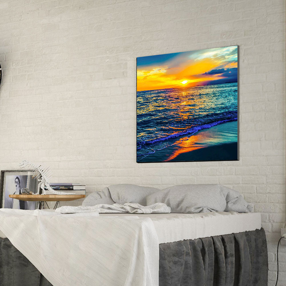 Sea Wave - Full Round Drill Diamond Painting 30*30CM