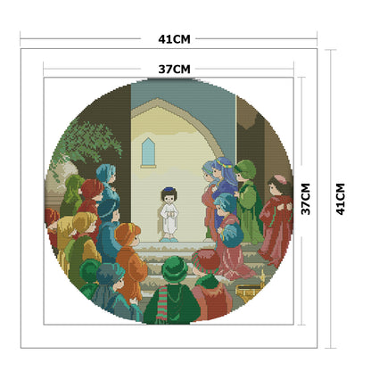 Fairy Tale - 14CT Stamped Cross Stitch 41*41CM