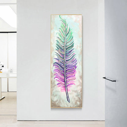 Feather - Full Round Drill Diamond Painting 30*80CM