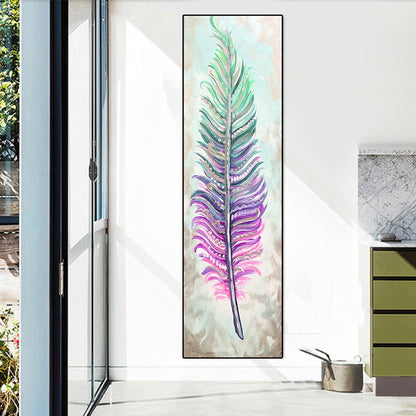 Feather - Full Round Drill Diamond Painting 30*80CM