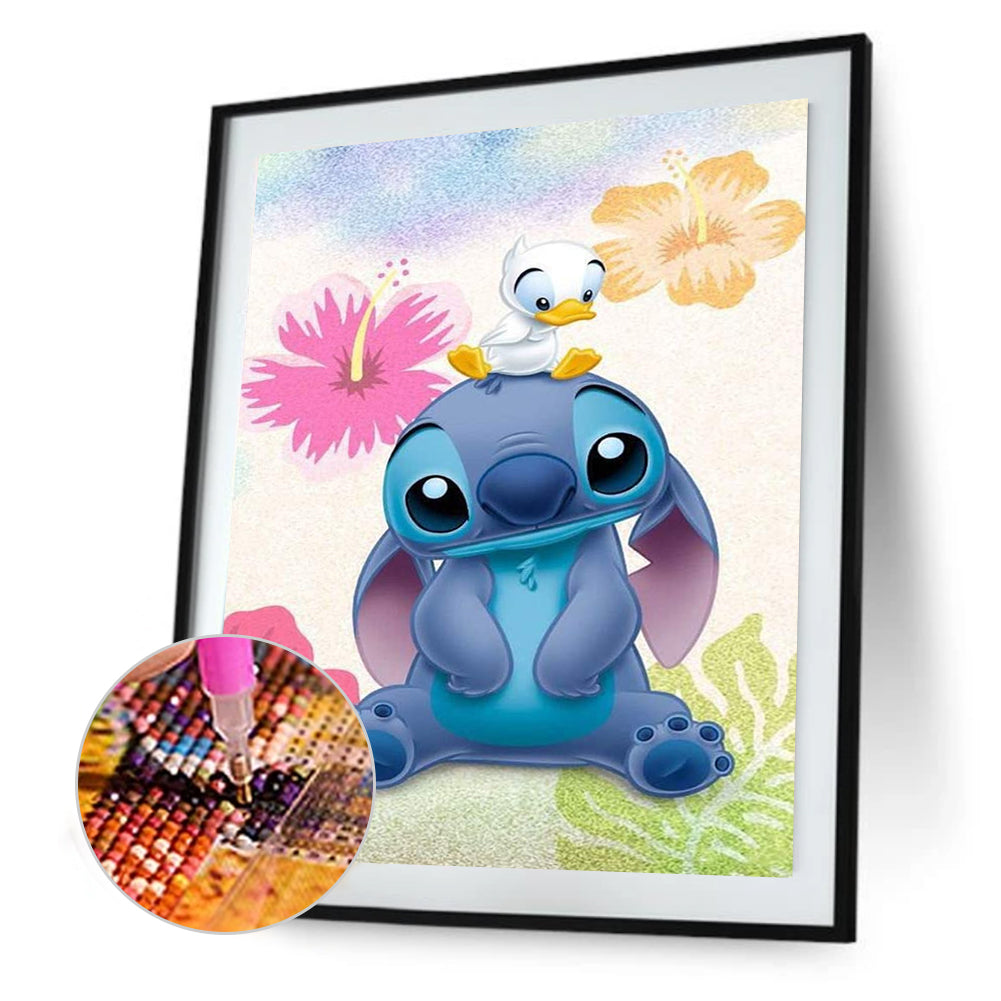 Monster Kids - Full Round Drill Diamond Painting 30*40CM