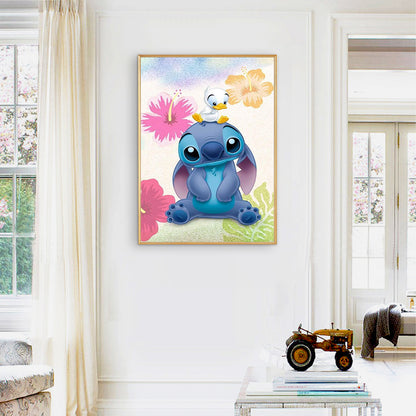 Monster Kids - Full Round Drill Diamond Painting 30*40CM