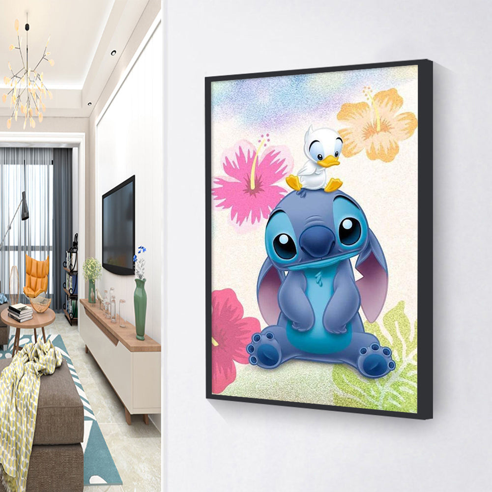 Monster Kids - Full Round Drill Diamond Painting 30*40CM