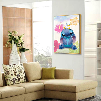 Monster Kids - Full Round Drill Diamond Painting 30*40CM